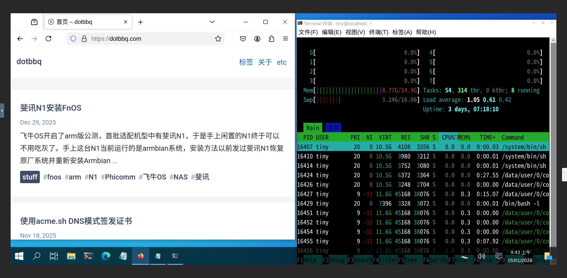 web vnc
